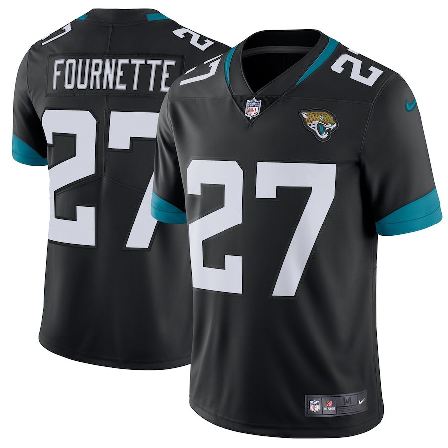 Men Jacksonville Jaguars 27 Leonard Fournette Nike Black Limited NFL Jersey